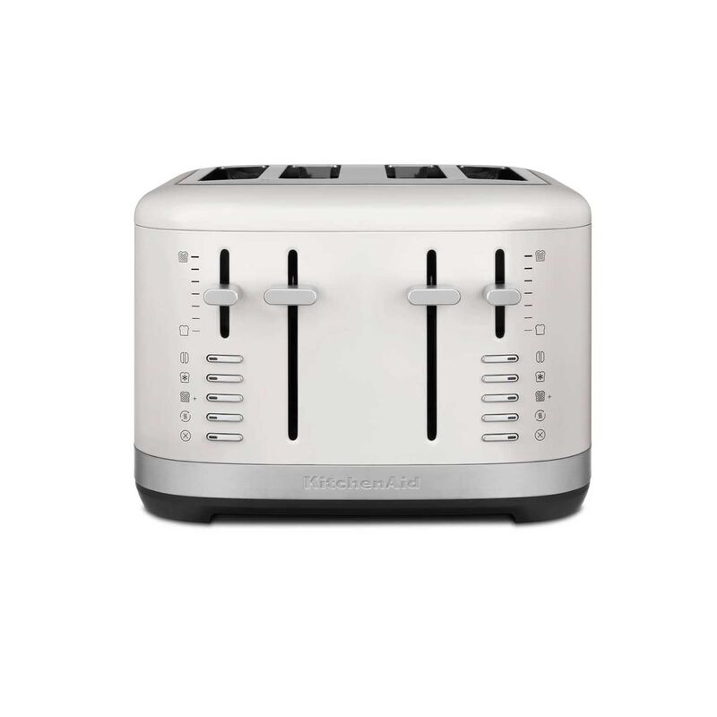 KitchenAid 4 Slice Toaster - Porcelain White image number 0